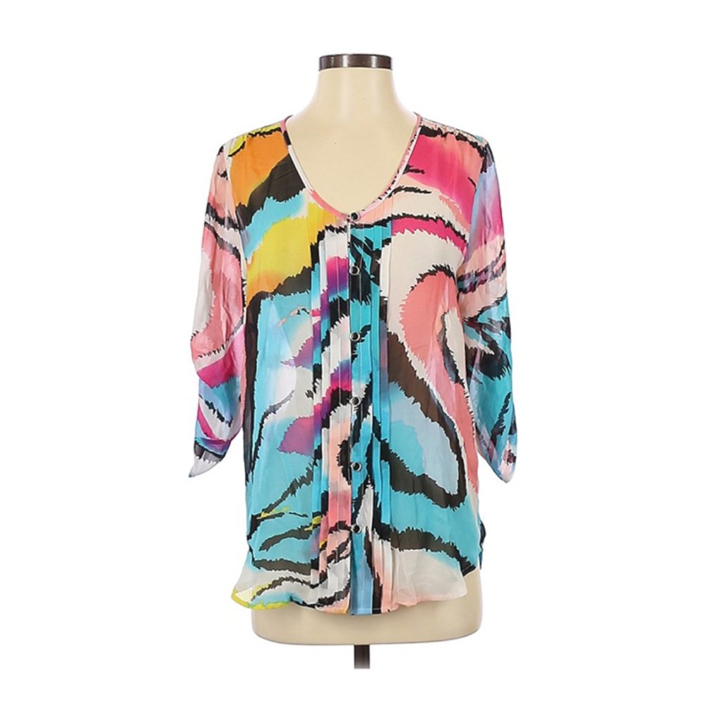 Yumi Kim sheer silk blouse
